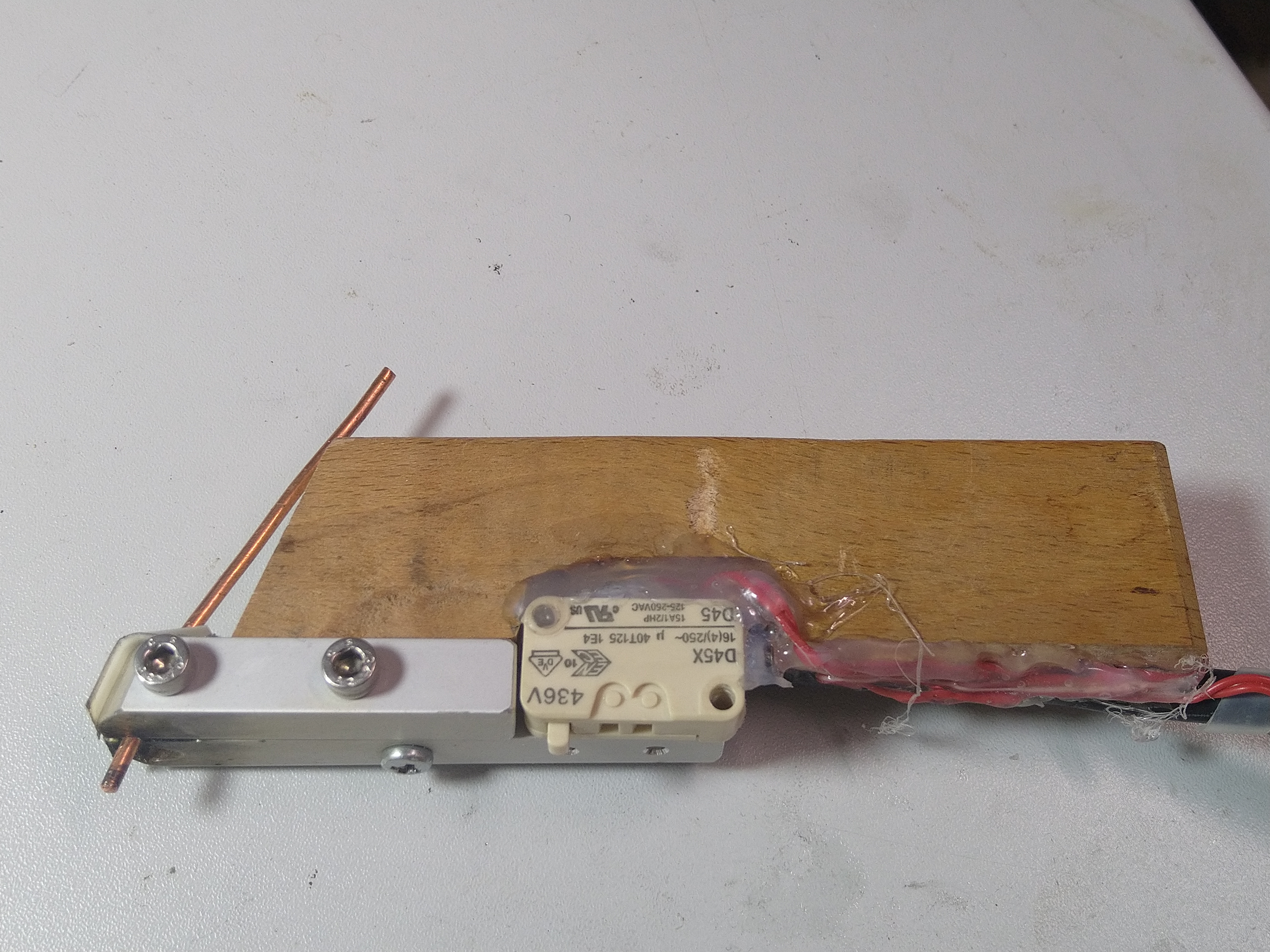 Elektrode 1 mit Schalter